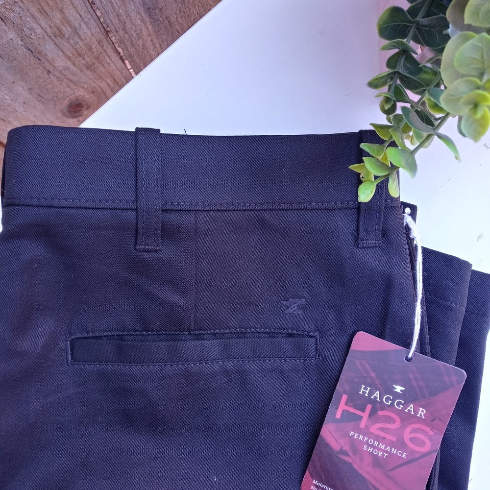 NWT Men's Haggar H26 Performance Shorts Size 34 - Picture 5 of 7